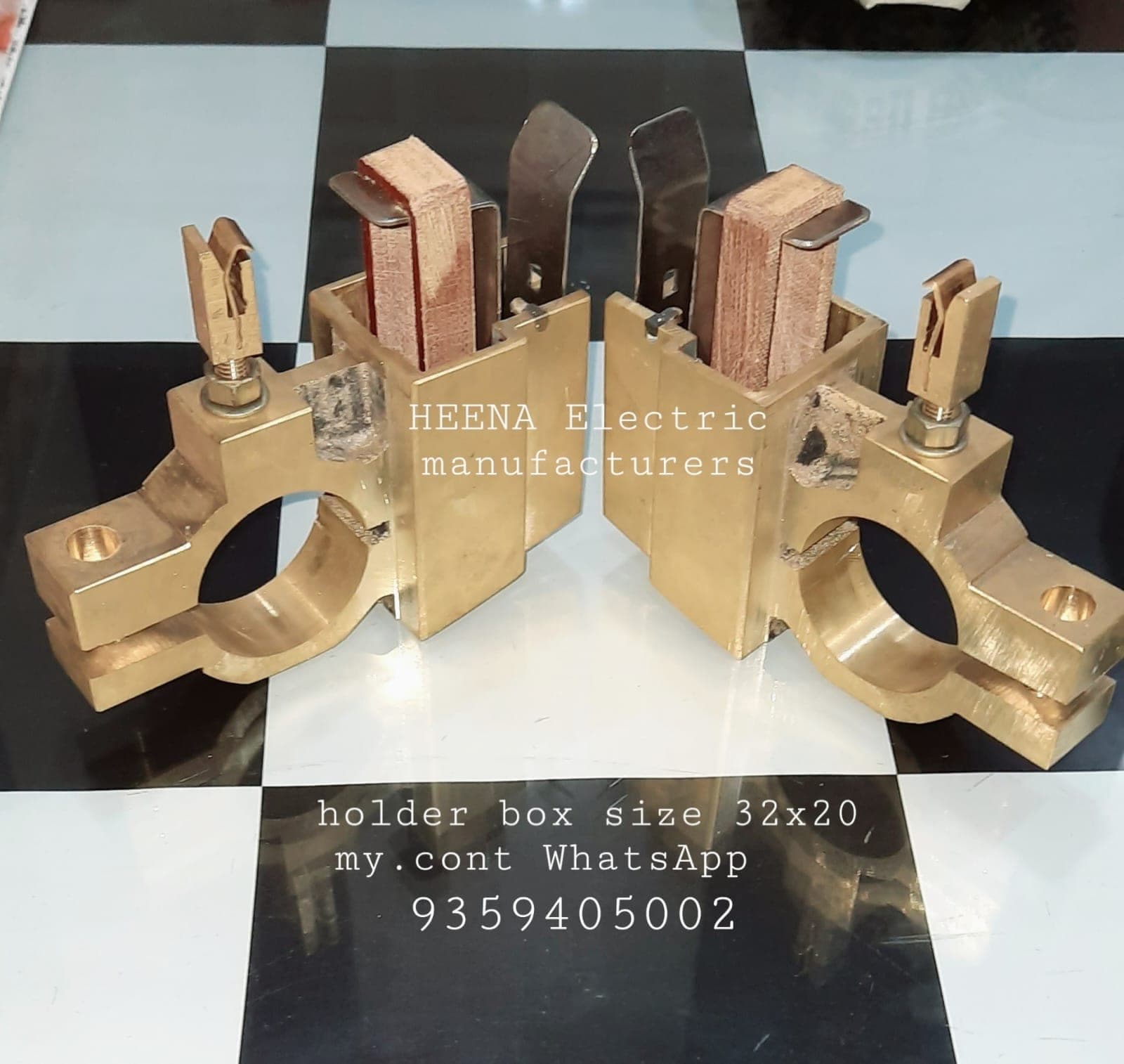 Carbon Brush Holders manufactured by Heena Electric Corporation — photo 2