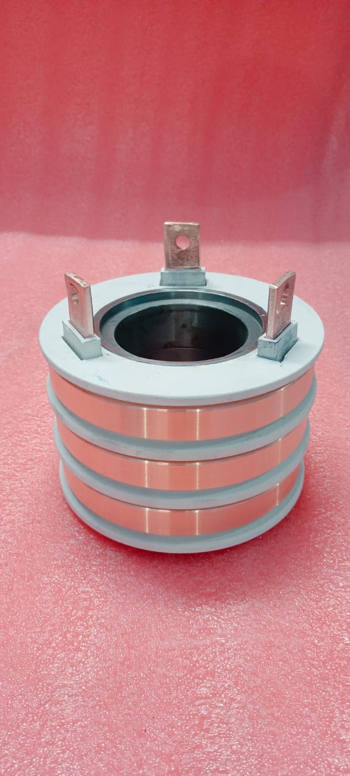 Copper slip ring for industrial motors made by Heena Electric Corporation